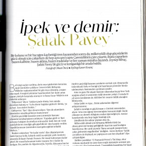 Vogue Dergisi - İpek ve Demir